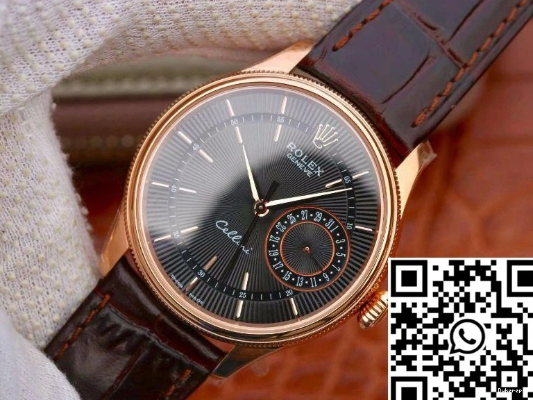 MKS Date Rose Factory 18K Rolex Gold 50515 Case Celini 0329